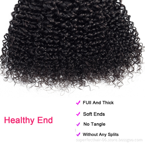 Virgin Hair Vendors Kinky Curly 100%  Remy Unprocessed Peruvian Human Hair Cuticle Aligned Virgin Hair Bundles